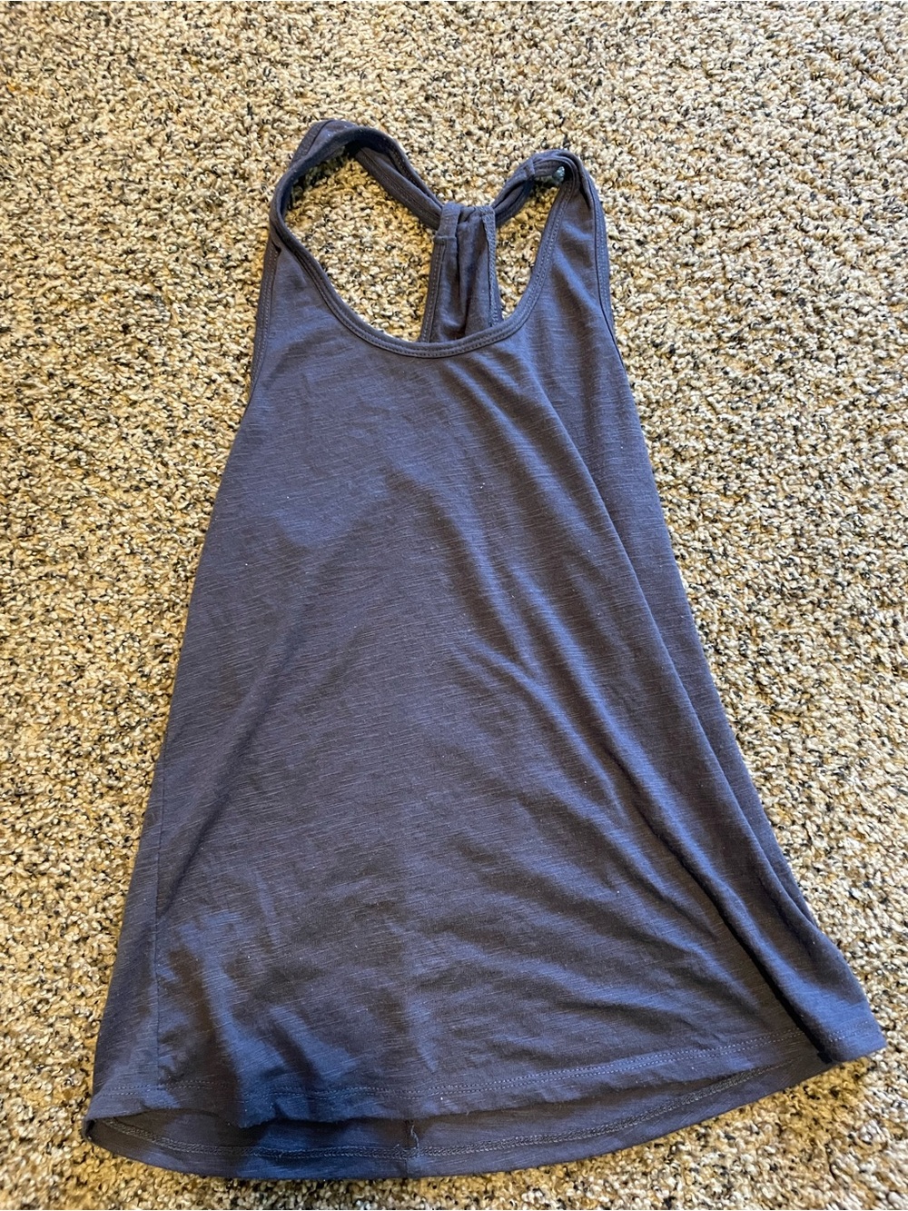 Women’s Navy Racerback Tank Top